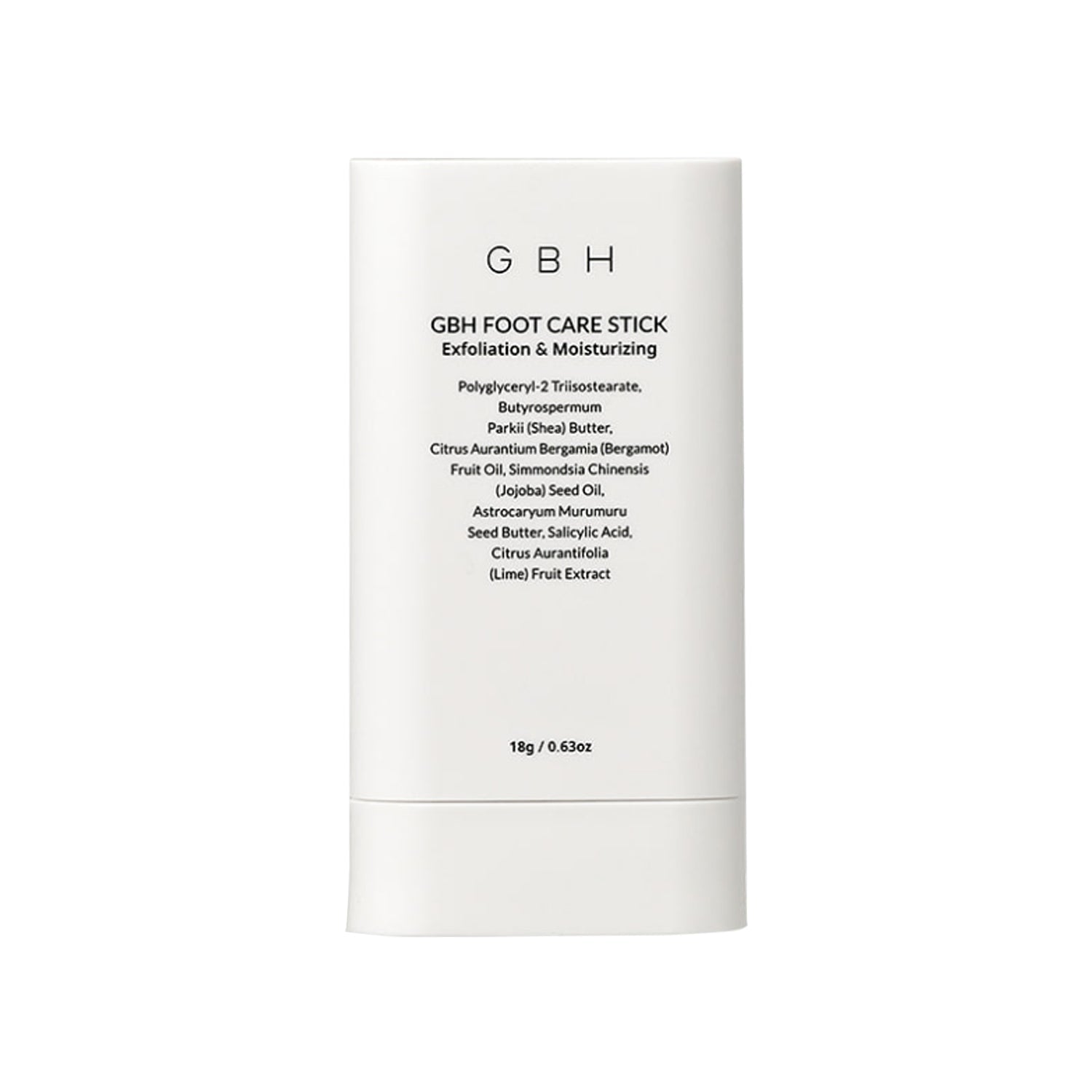GBH COSMETIC GBH COSMETIC Foot Care Stick 18g - sun protection - front bottle shot