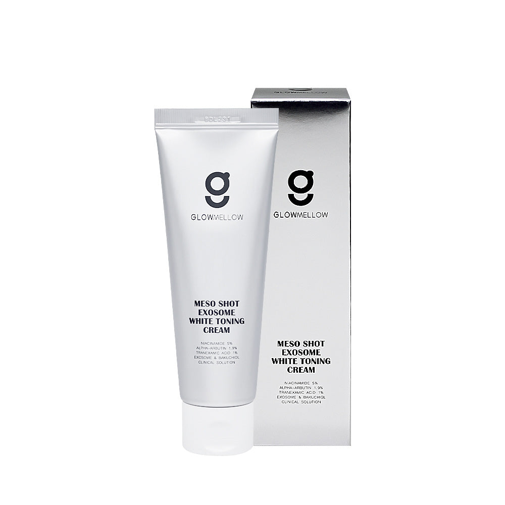 GLOWMELLOW GLOWMELLOW Meso Shot Exosome White Toning Cream 60ml - brightening - front bottle shot