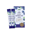 GNM GNM 100% Blueberry Puree 20g x 14 Sticks - nourishing - front bottle shot