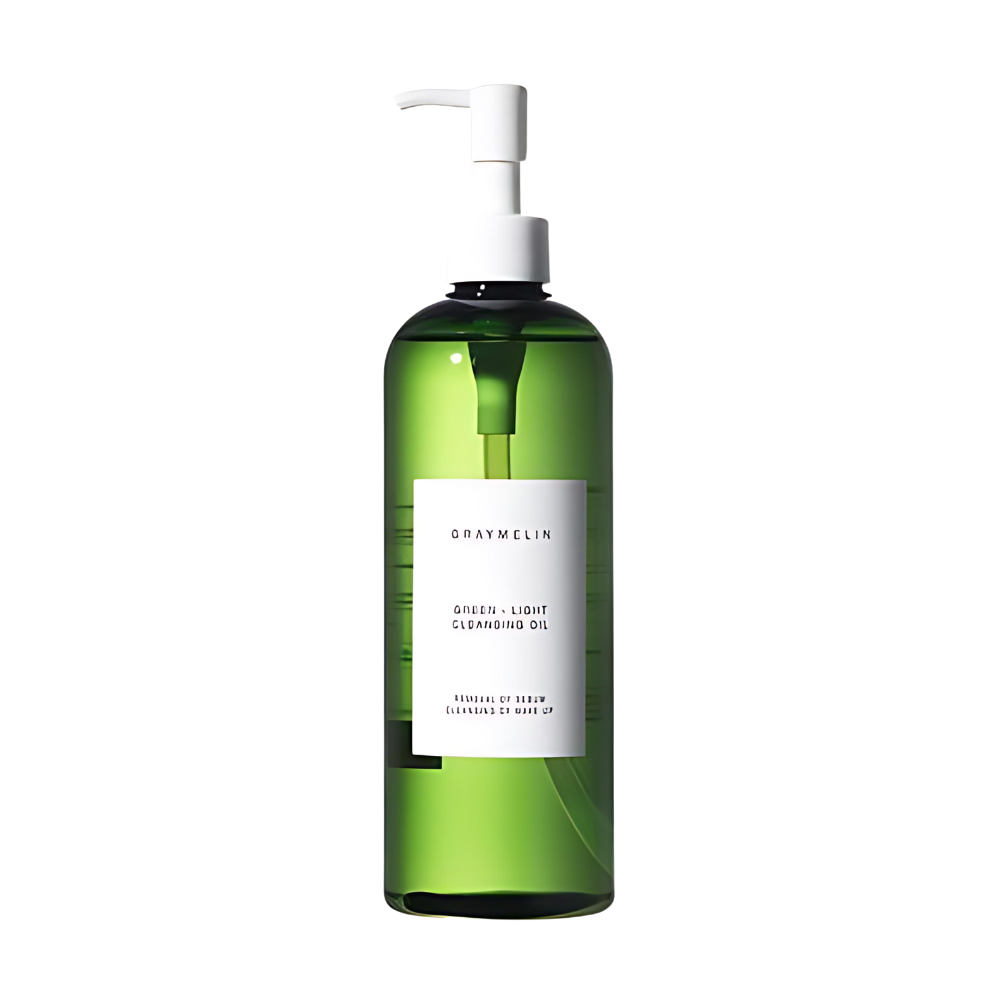 GRAYMELIN GRAYMELIN Green Light Cleansing Oil 400ml - hydrating - front bottle shot