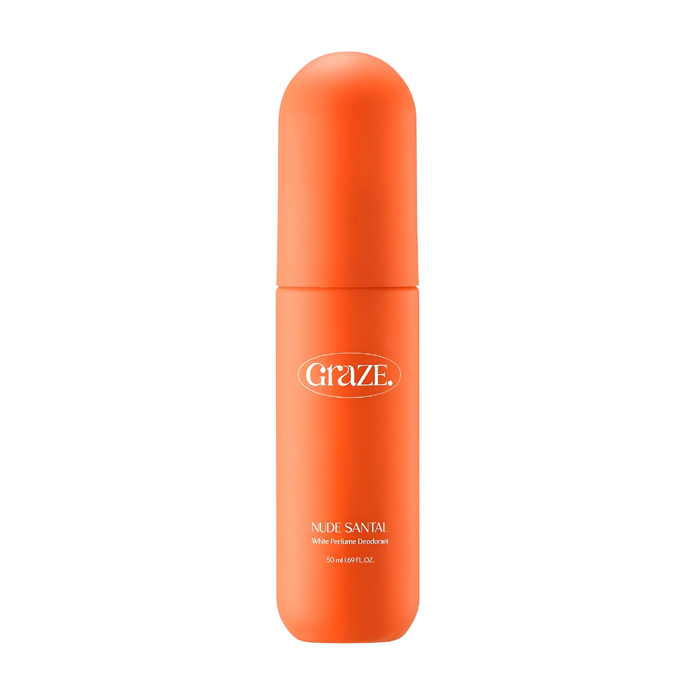 GRAZE POINT GRAZE POINT Nudie Santal Body Skin Care Perfume Deodorant 50ml - soothing - front bottle shot