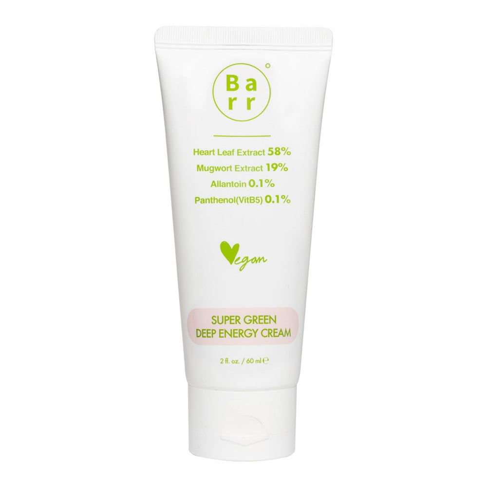 BARR BARR Super Green Deep Energy Cream 60ml - hydrating - front bottle shot
