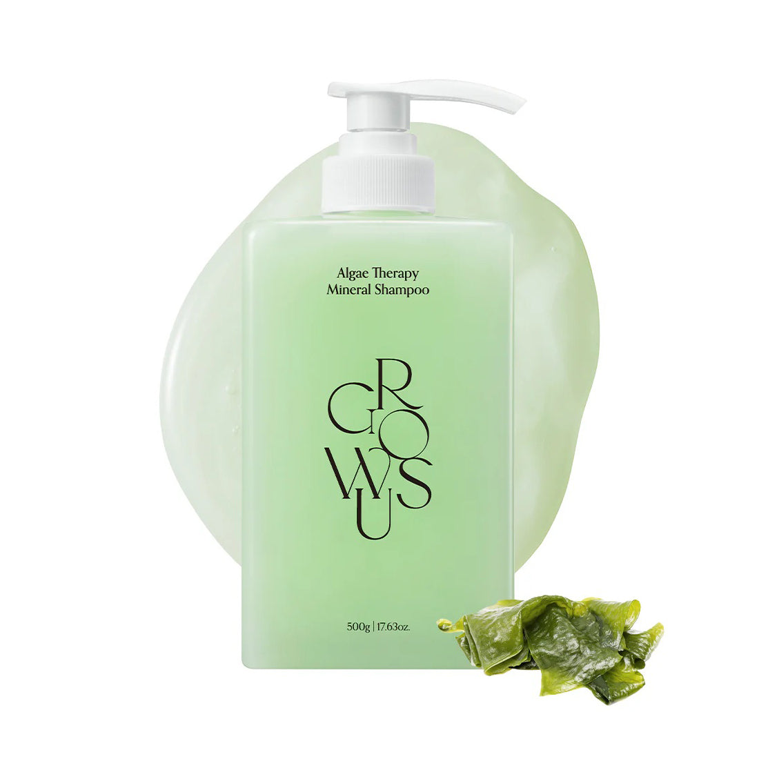 GROWUS GROWUS Algae Therapy Shampoo 500ml - soothing - front bottle shot