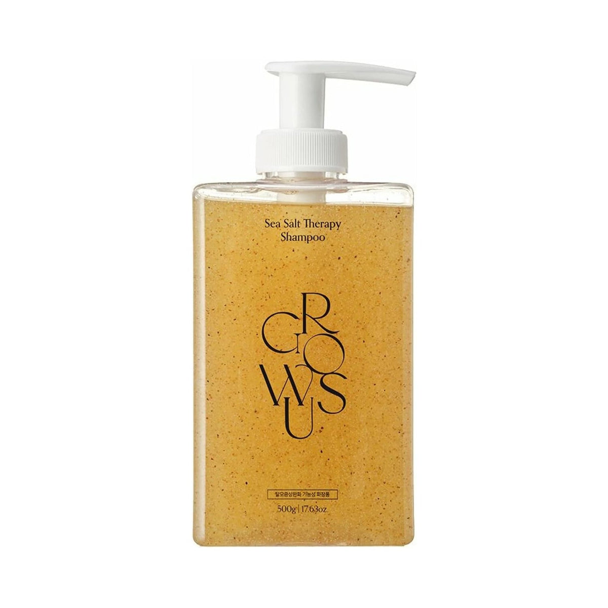 GROWUS GROWUS Sea Salt Therapy Shampoo 500ml - exfoliating - front bottle shot