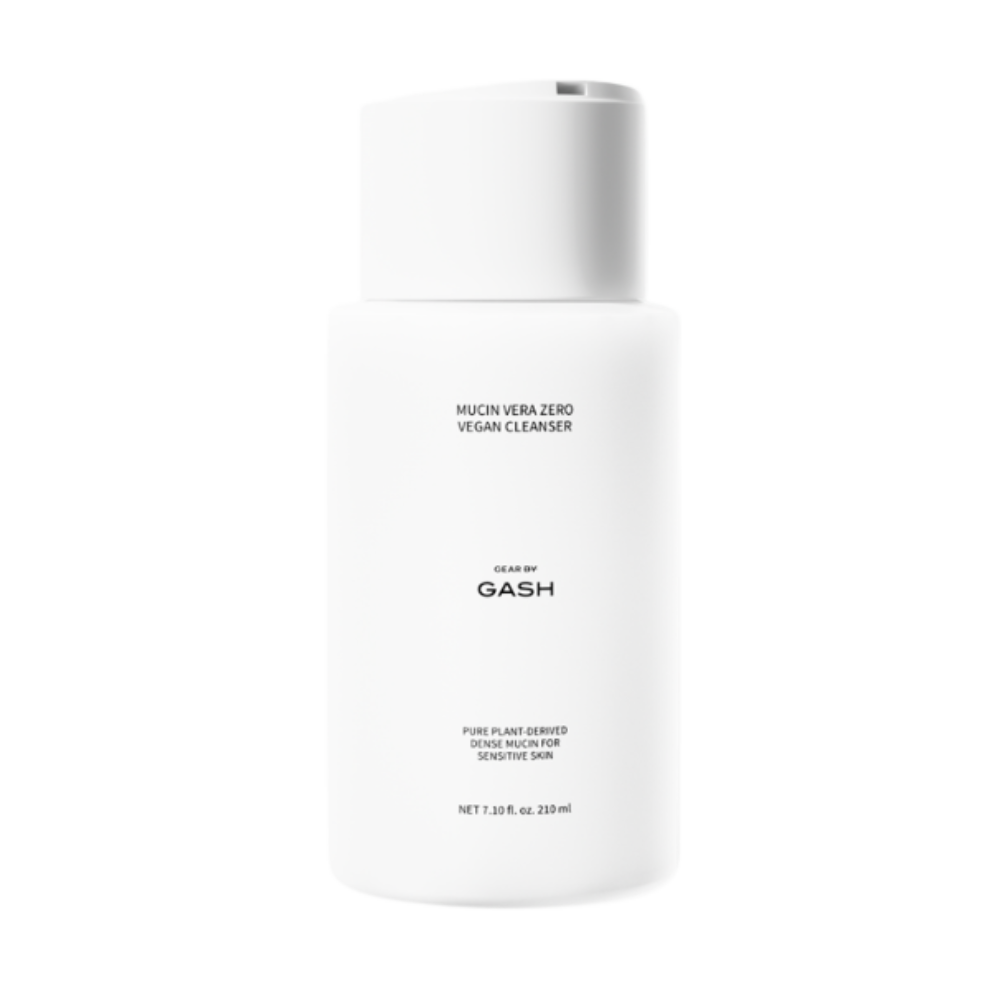 GearbyGASH GearbyGASH Mucin Vera Zero Vegan Cleanser 210ml - hydrating - front bottle shot
