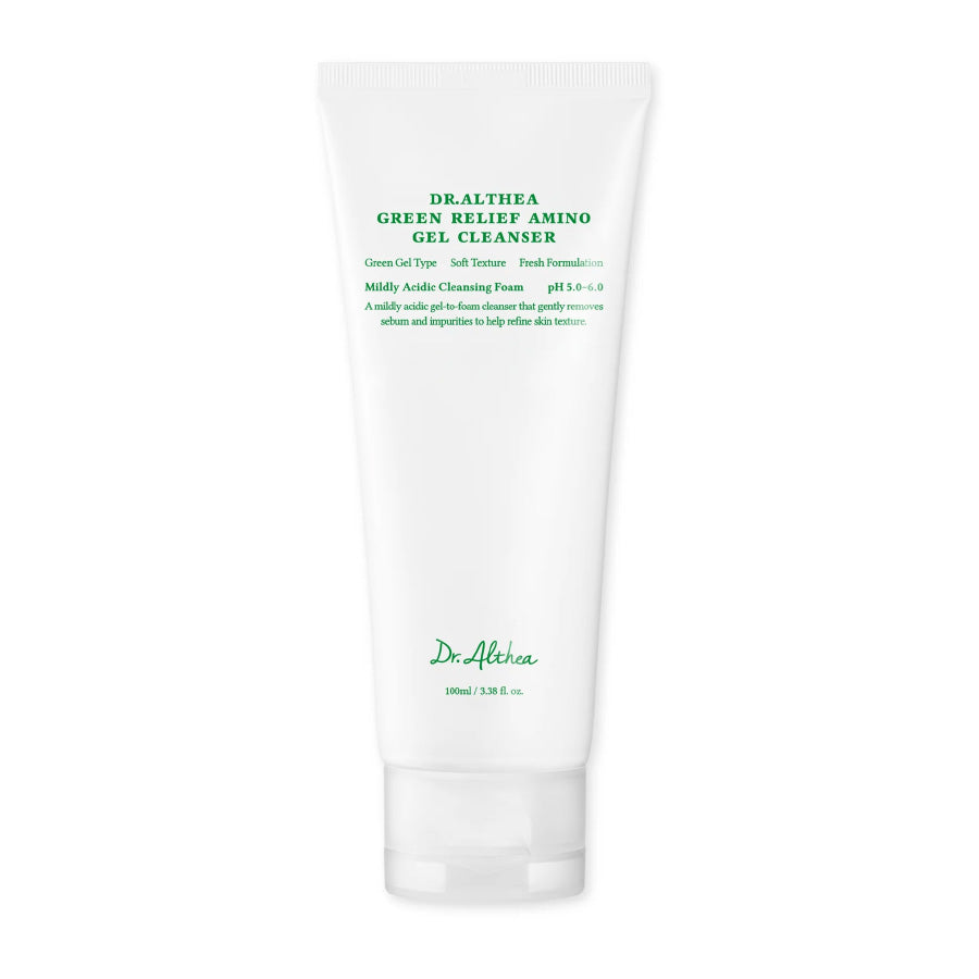 Dr.Althea Dr. Althea Green Relief Amino Gel Cleanser - hydrating - front bottle shot