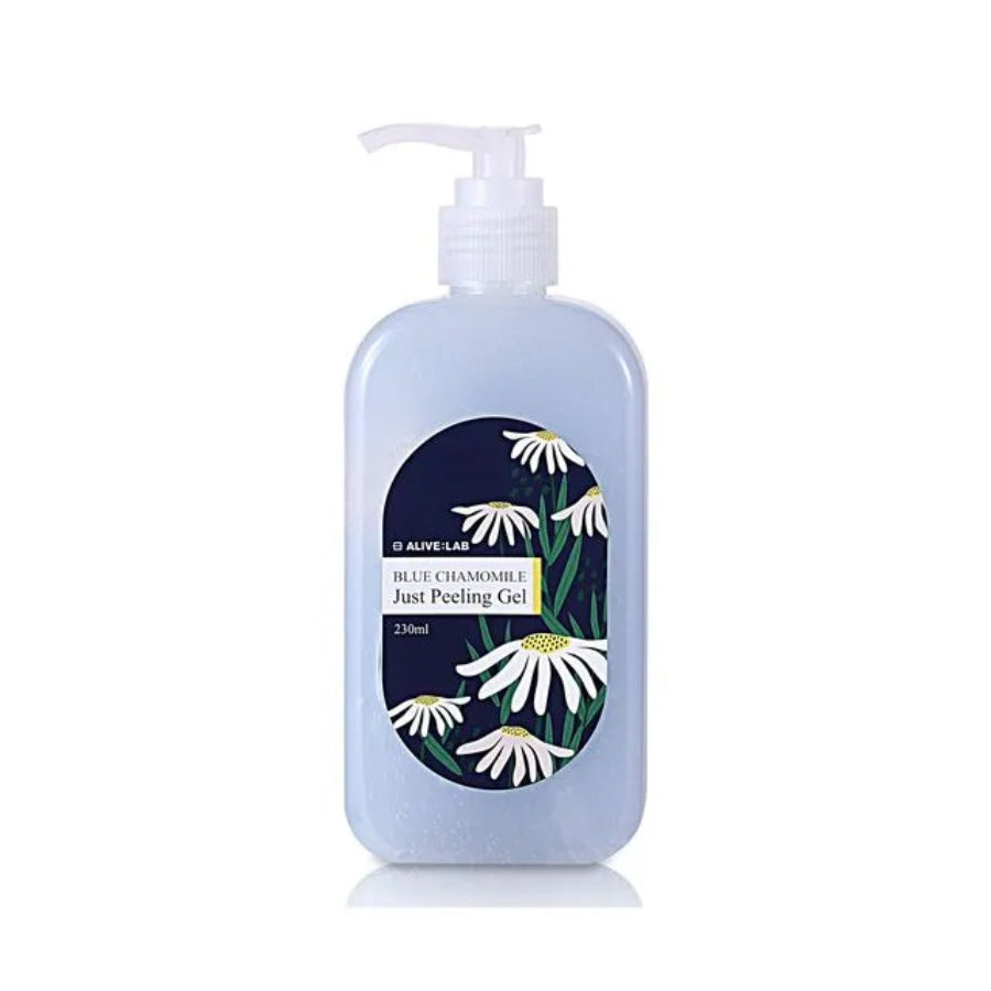 ALIVE:LAB ALIVE:LAB Blue Chamomile Just Peeling Gel - soothing - front bottle shot