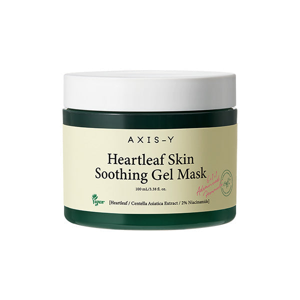 AXIS-Y AXIS-Y Houttuynia cordata Skin Soothing Gel Mask 100ml - soothing - front bottle shot