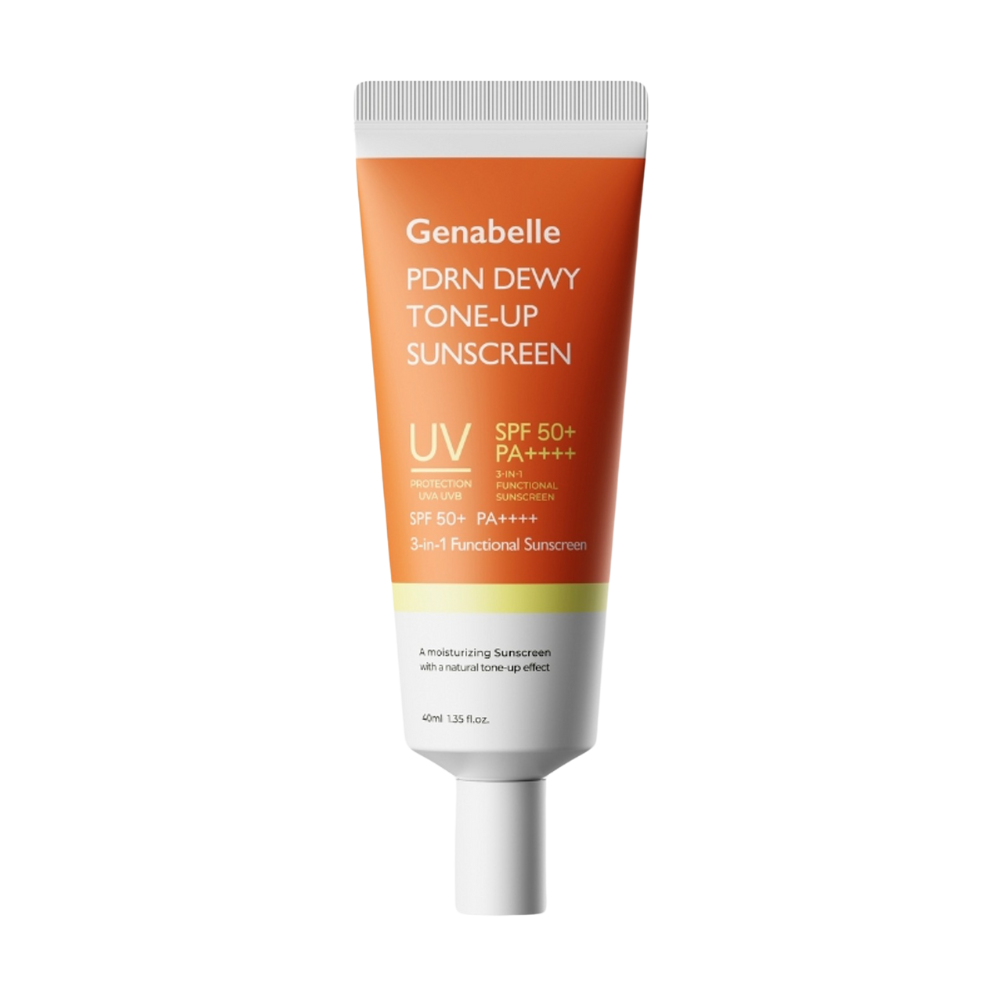 Genabelle Genabelle PDRN Dewy Tone- Up Sunscreen SPF 50+ PA++++ 40ml - hydrating - front bottle shot