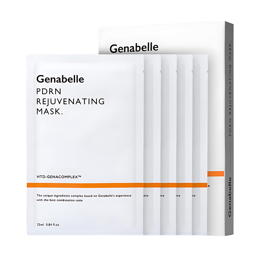 Genabelle Genabelle PDRN Rejuvenating Mask Sheet 25ml 5ea 1pack - hydrating - front bottle shot