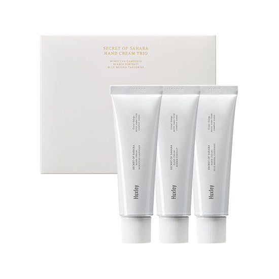 Huxley Huxley Hand Cream Trio 30ml x 3ea - hydrating - front bottle shot