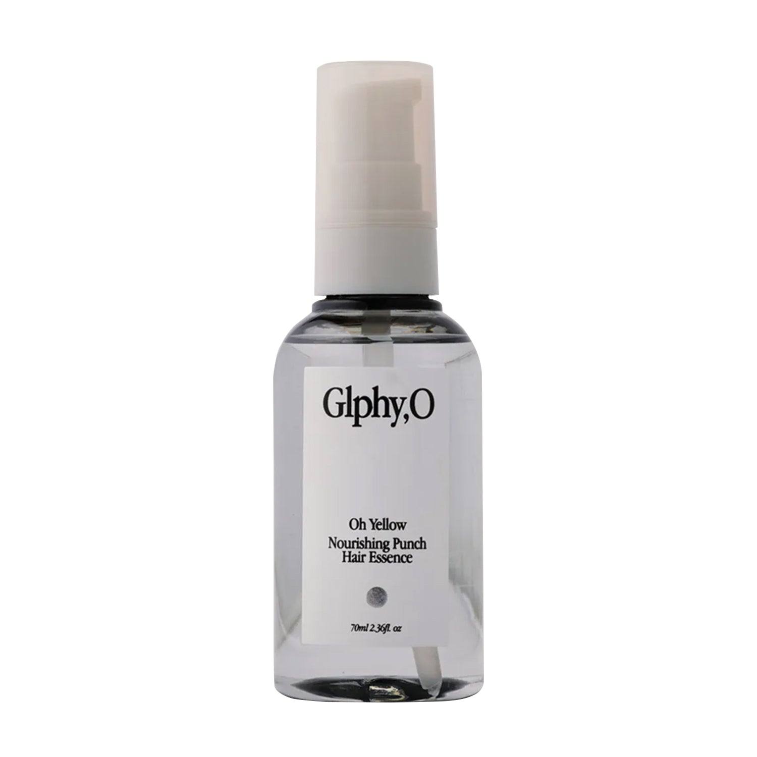 Glphy,O Glphy,O Oh Yellow Nourishing Punch Hair Essence 70ml - nourishing - front bottle shot