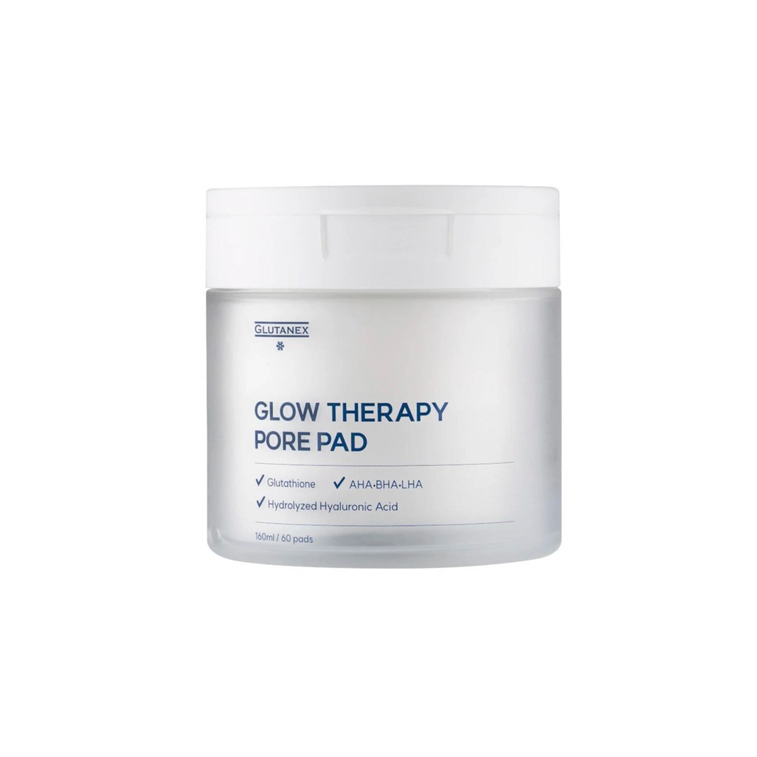 Glutanex Glutanex Glow Therapy Pore Pad 60 Pads - hydrating - front bottle shot