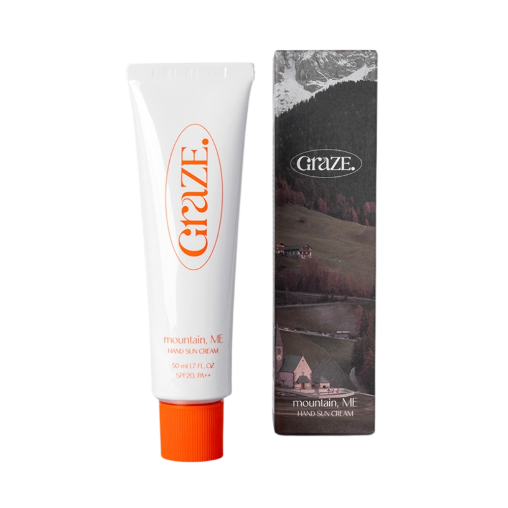 GraZE POINT GraZE POINT Mountain Me Hand Sun Cream SPF20 PA++ 50ml - hydrating - front bottle shot