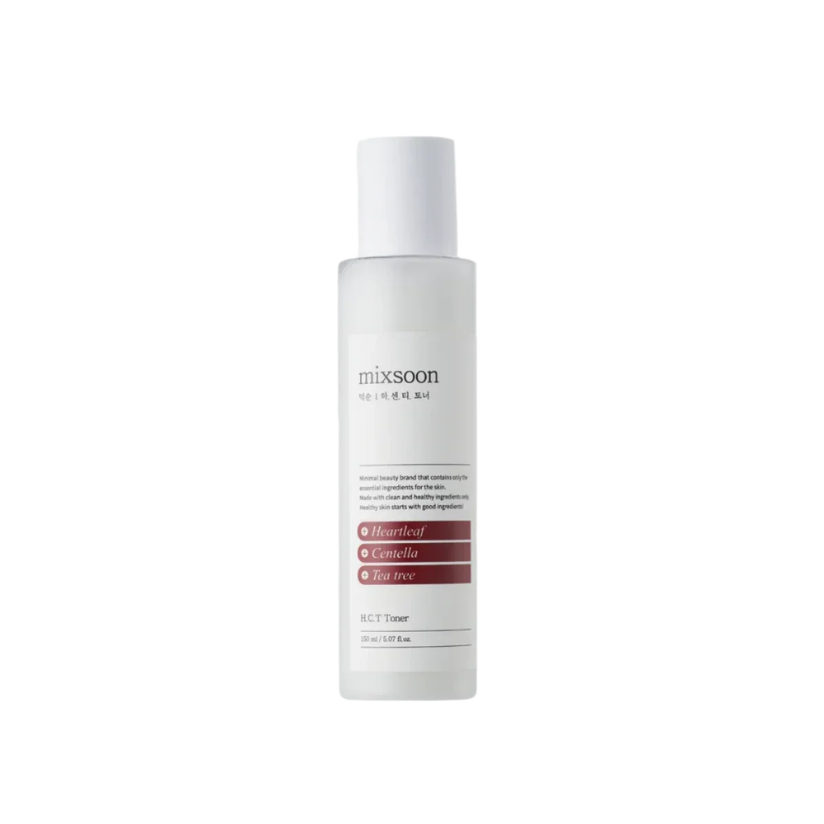 mixsoon mixsoon HCT Toner 150ml - hydrating - front bottle shot