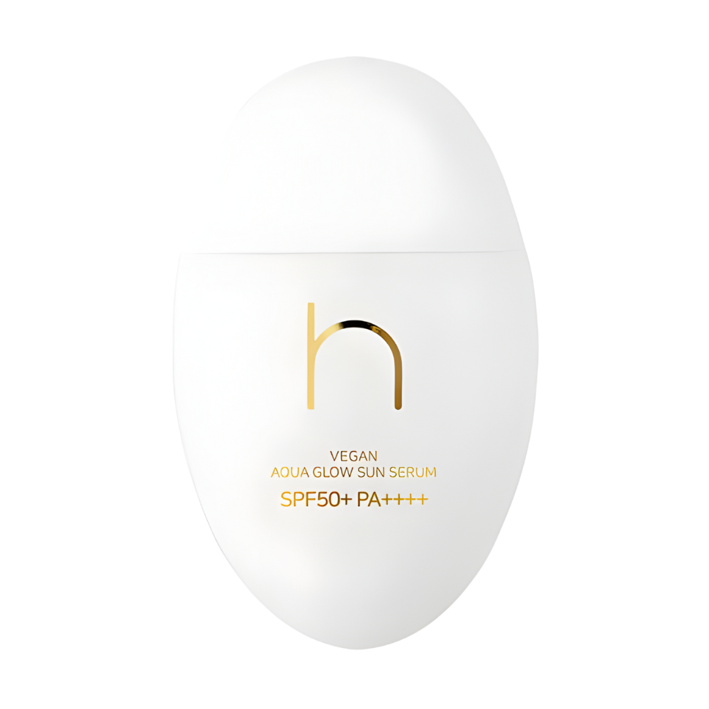 HAMEL HAMEL Vegan Aqua Glow Sun Serum SPF50+ PA++++ 50ml - hydrating - front bottle shot