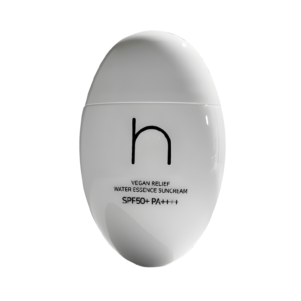 HAMEL HAMEL Vegan Relief Water Essence Sunscreen SPF50+ PA++++ 50ml - hydrating - front bottle shot