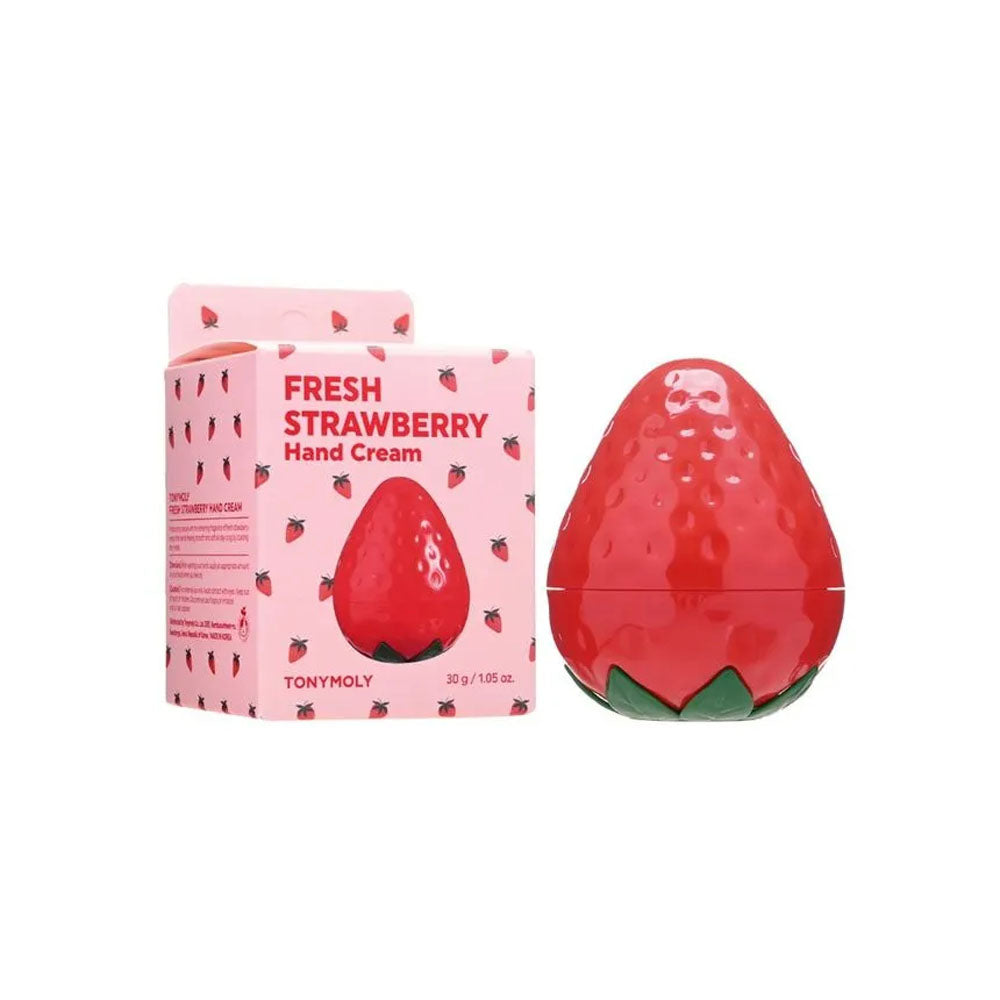 TONYMOLY TONYMOLY Fresh Strawberry Hand Cream 30g - hydrating - front bottle shot