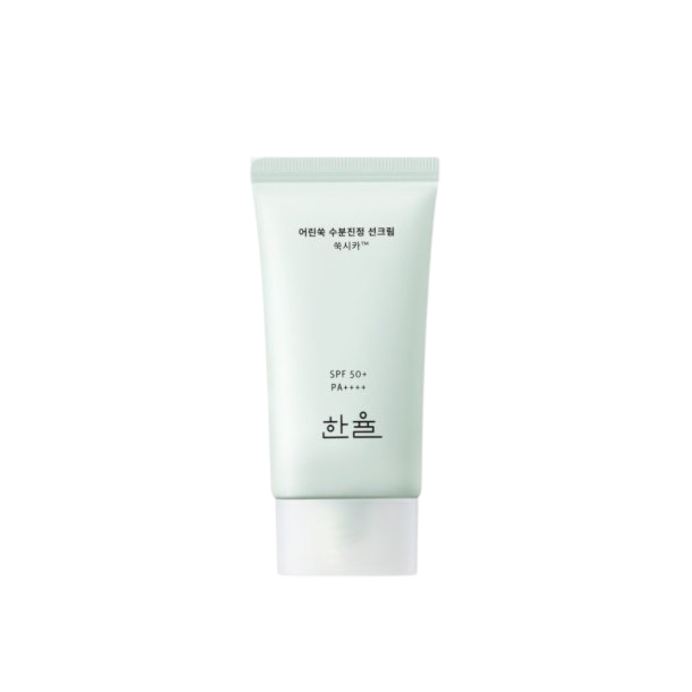 HANYUL HANYUL Pure Artemisia Watery Calming Sun Cream 50ml - hydrating - front bottle shot