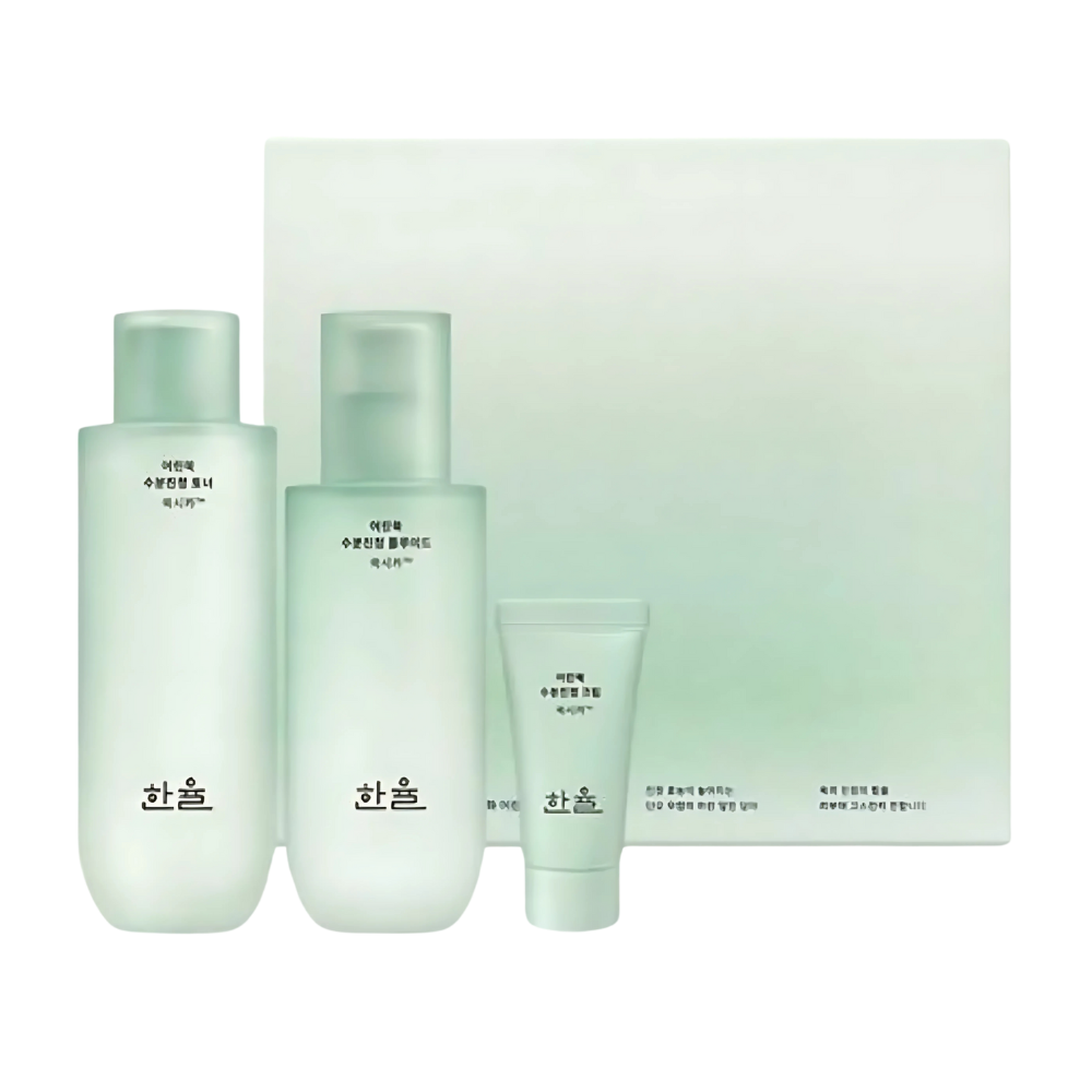 HANYUL HANYUL Pure Artemisia Watery Calming Toner 150ml + Fluid 125ml Set - soothing - front bottle shot