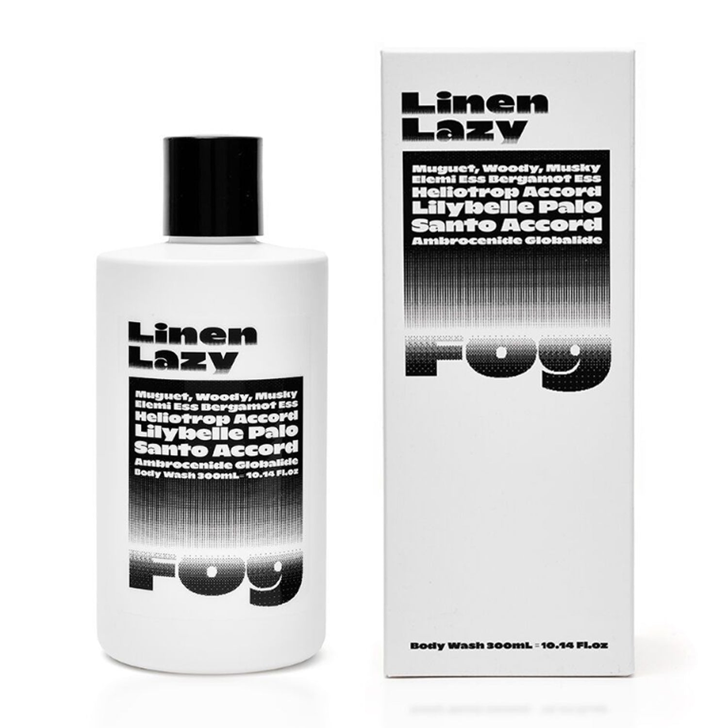 HAUS Fog HAUS Fog Linen Lazy Body Wash 300ml - hydrating - front bottle shot