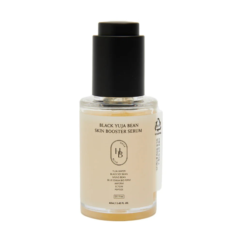 HEVEBLUE HEVE BLUE Black Yuja Bean Skin Booster Serum 42ml - hydrating - front bottle shot