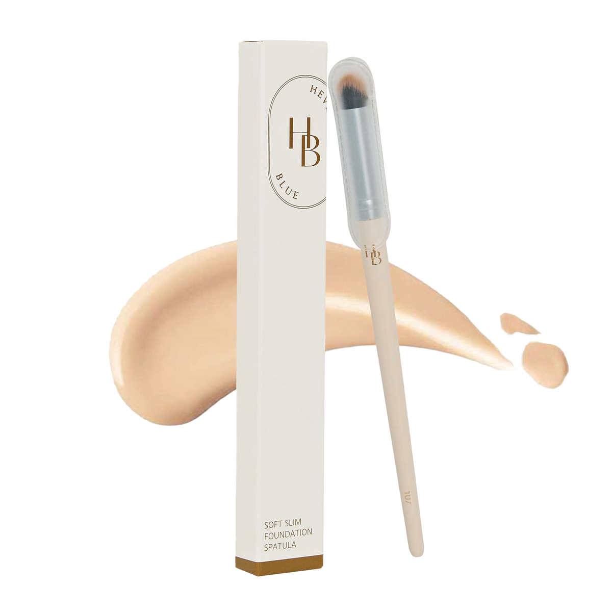 HEVEBLUE HEVE BLUE Premium Blur Brush 107 - brightening - front bottle shot