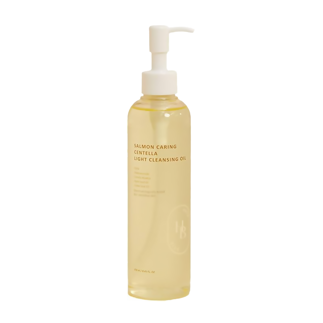 HEVEBLUE HEVE BLUE Salmon Caring Centella Light Cleansing Oil 250 ml - soothing - front bottle shot