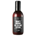HEYBRO HEYBRO Man's Brown All In One Lotion 200ml - hydrating - front bottle shot