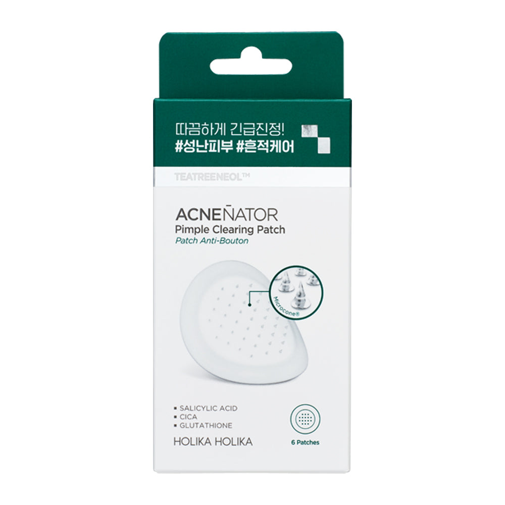 Holika Holika Holika Holika Acnenator Pimple  Clearing Patch 6ea - hydrating - front bottle shot