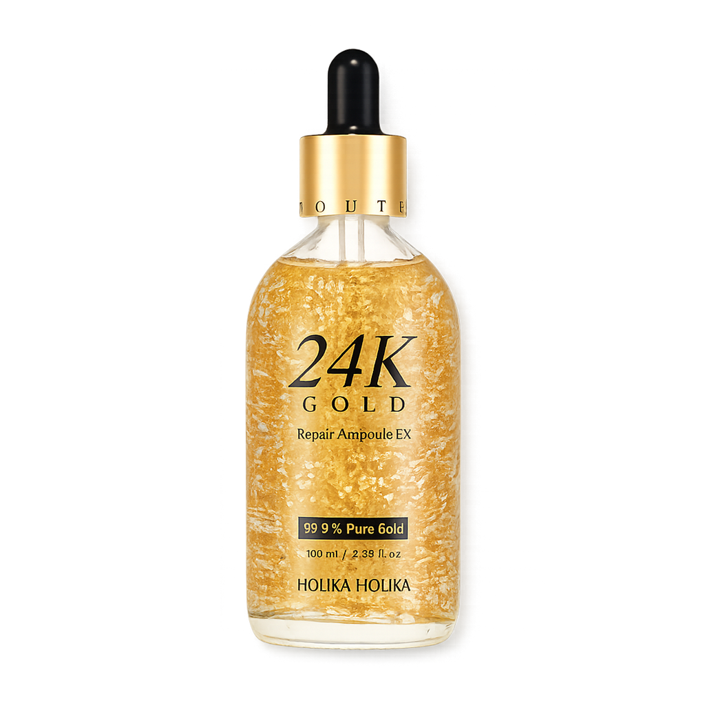 Holika Holika HOLIKA HOLIKA Prime Youth 24K Gold Repair Ampoule EX 100ml - hydrating - front bottle shot