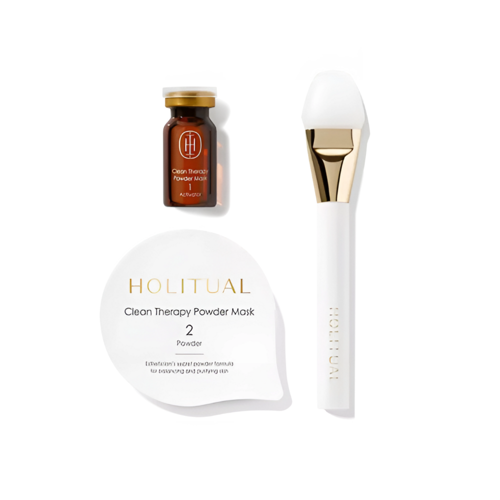 HOLITUAL HOLITUAL Clean Therapy Powder Mask 8ea - soothing - front bottle shot