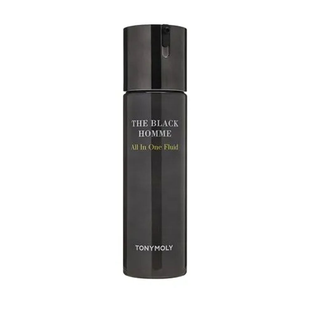 TONYMOLY TONYMOLY The Black Homme All In One Fluid 150ml - hydrating - front bottle shot