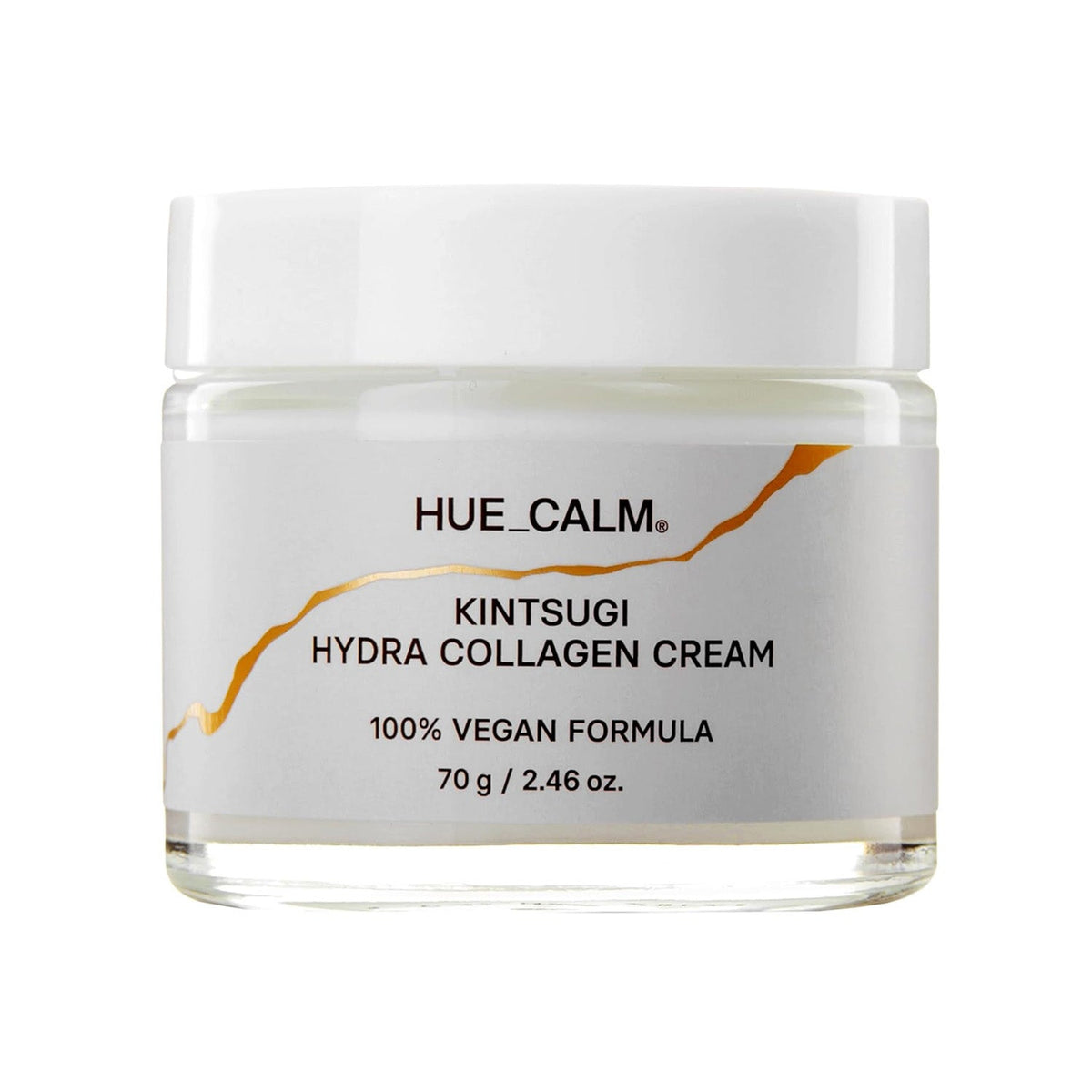 HUECALM HUECALM Kintsugi Hydra Collagen Cream 70g - hydrating - front bottle shot