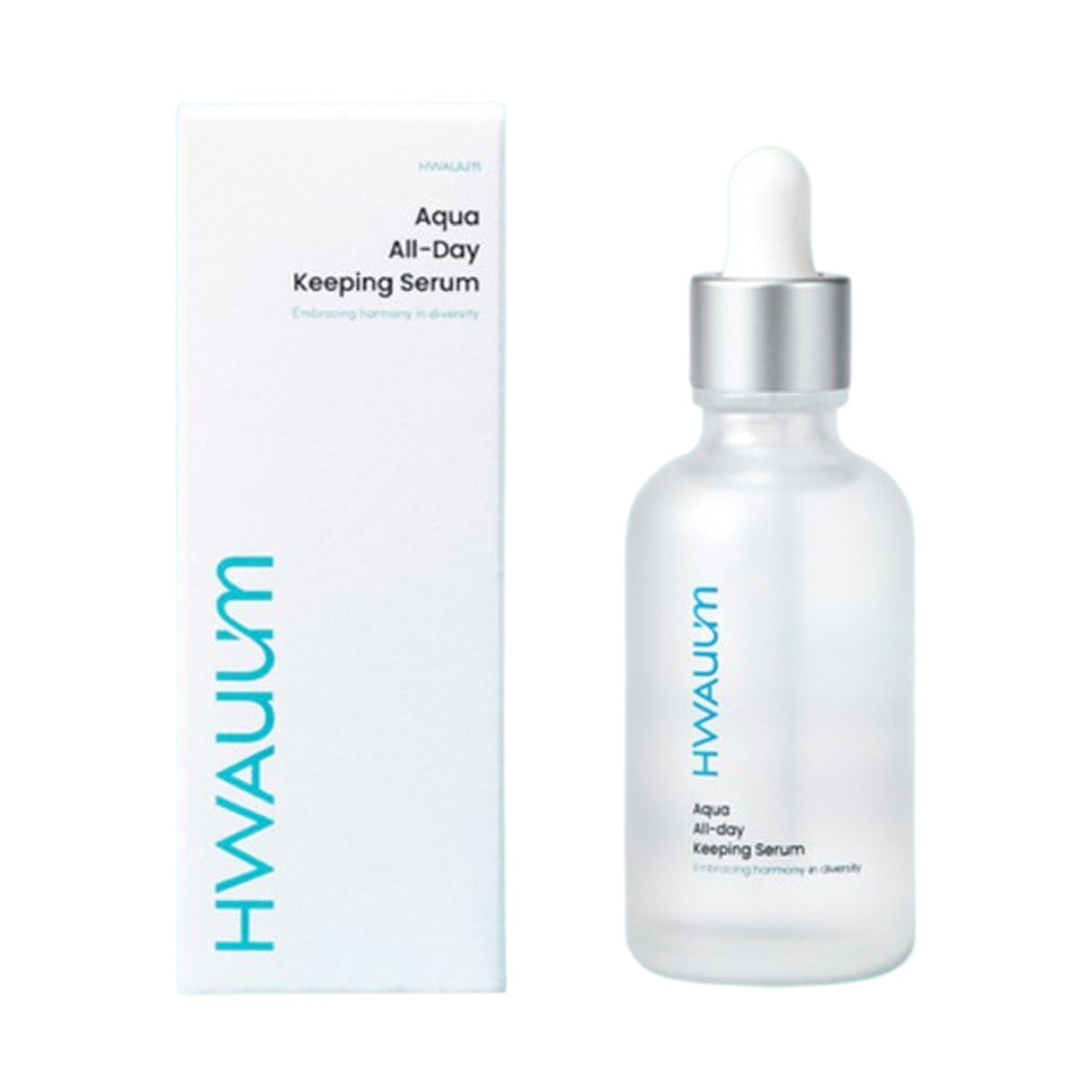 HWAUUM HWAUUM Aqua All-Day Keeping Serum 50ml - hydrating - front bottle shot