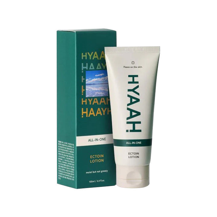 HYAAH HYAAH Allinone Ectoin Lotion 100ml - hydrating - front bottle shot