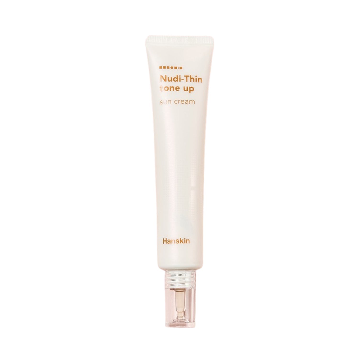Hanskin Hanskin Nudi Thin Tone Up Sun Cream SPF50+ PA++++ 40ml - hydrating - front bottle shot