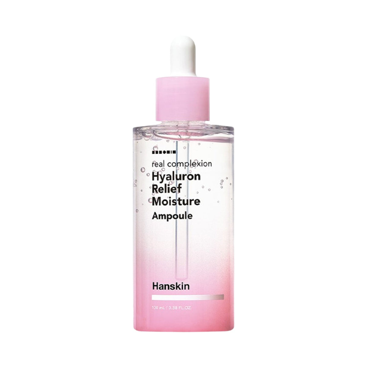 Hanskin Hanskin Real Complexion Hyaluron Relief Moisture Ampoule 100ml - hydrating - front bottle shot