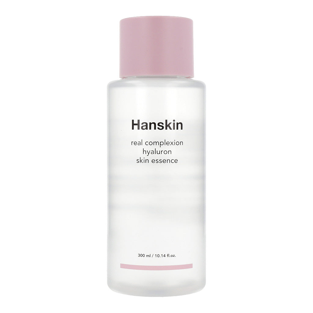 Hanskin Hanskin Real Complexion Hyaluron Skin Essence 300ml - hydrating - front bottle shot