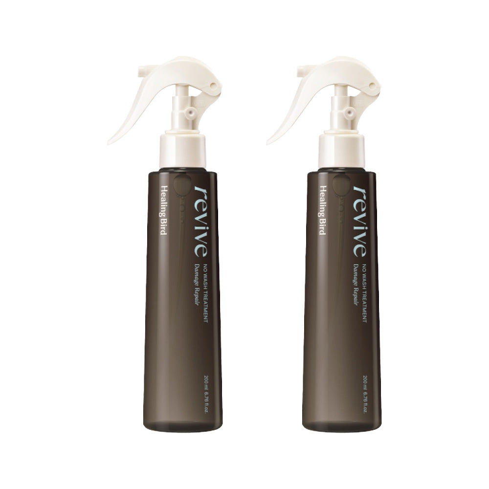 Healing Bird Healing Bird Revive No Wash Treatment Damage Repair 200ml+200ml Refill Set - nourishing - front bottle shot
