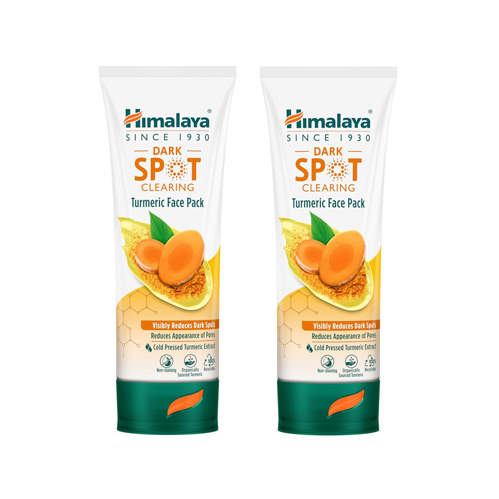 Himalaya Himalaya Dark Spot Turmeric Face Pack (100g x 2) - brightening - front bottle shot