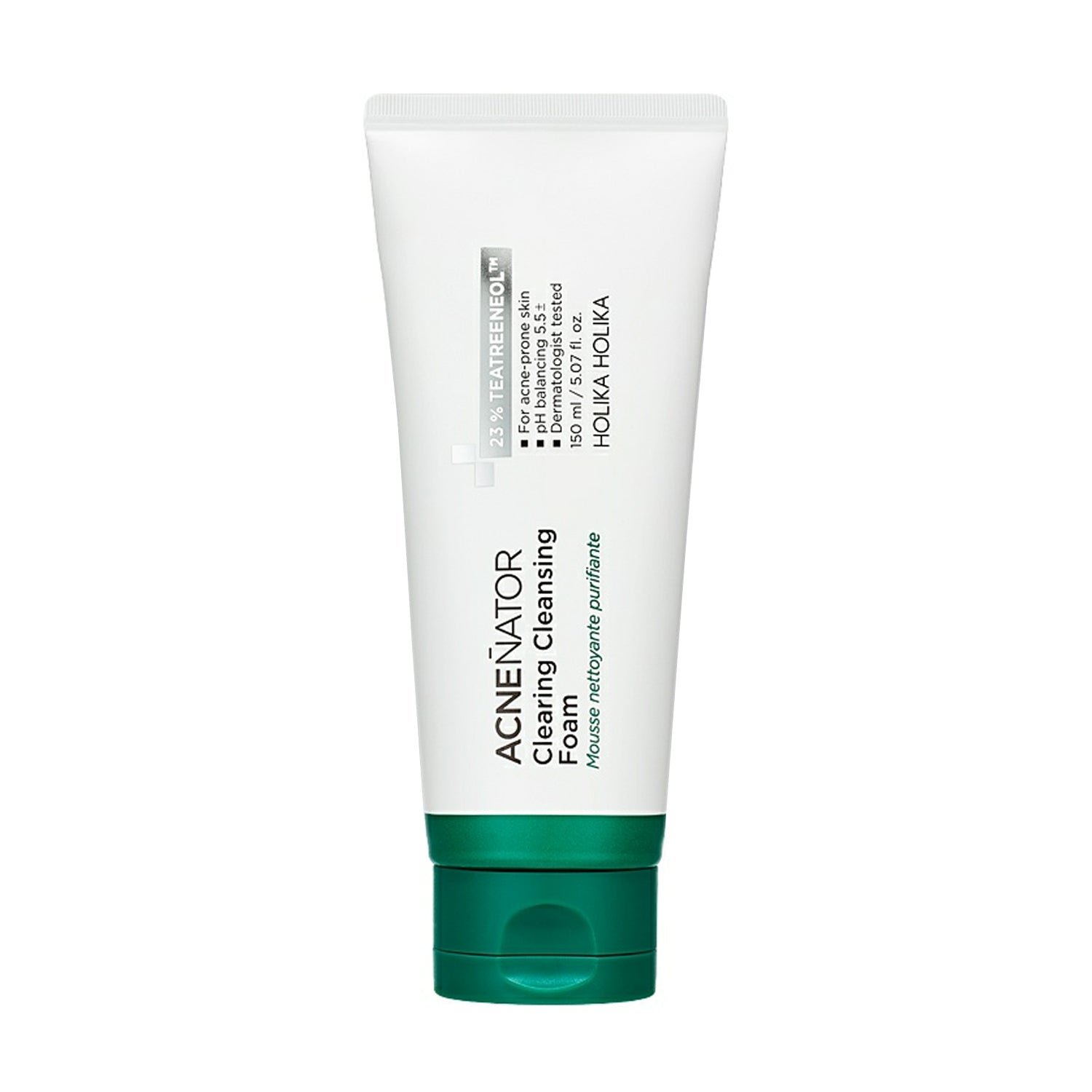 Holika Holika Holika Holika Acnenator Clearing Cleansing Foam 150ml - soothing - front bottle shot