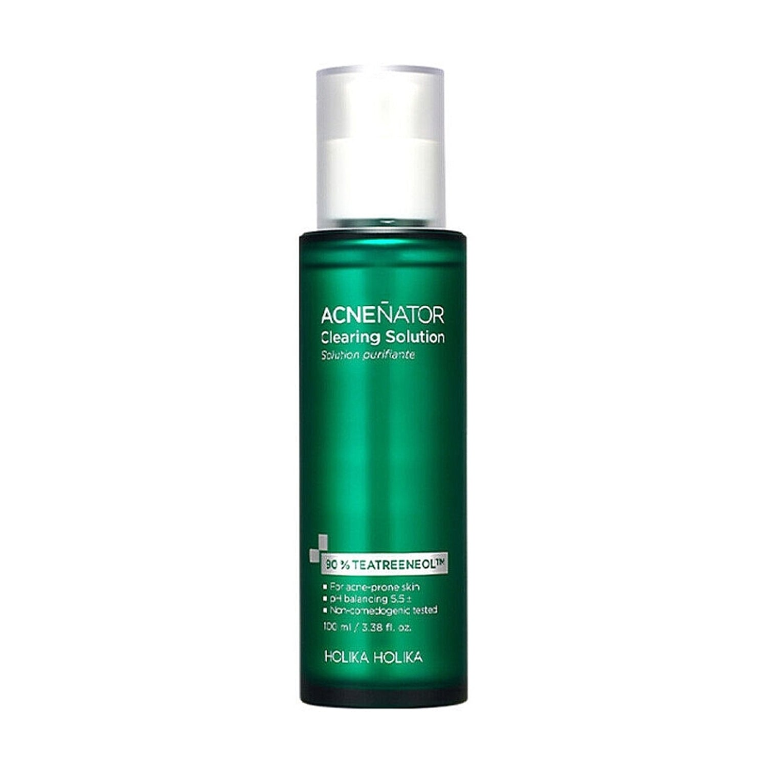 Holika Holika Holika Holika Acnenator Clearing Solution 100ml - soothing - front bottle shot