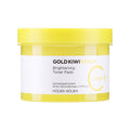 Holika Holika Holika Holika Gold Kiwi Vita C Plus Brightening Toner Pad 140ml 80pads - hydrating - front bottle shot