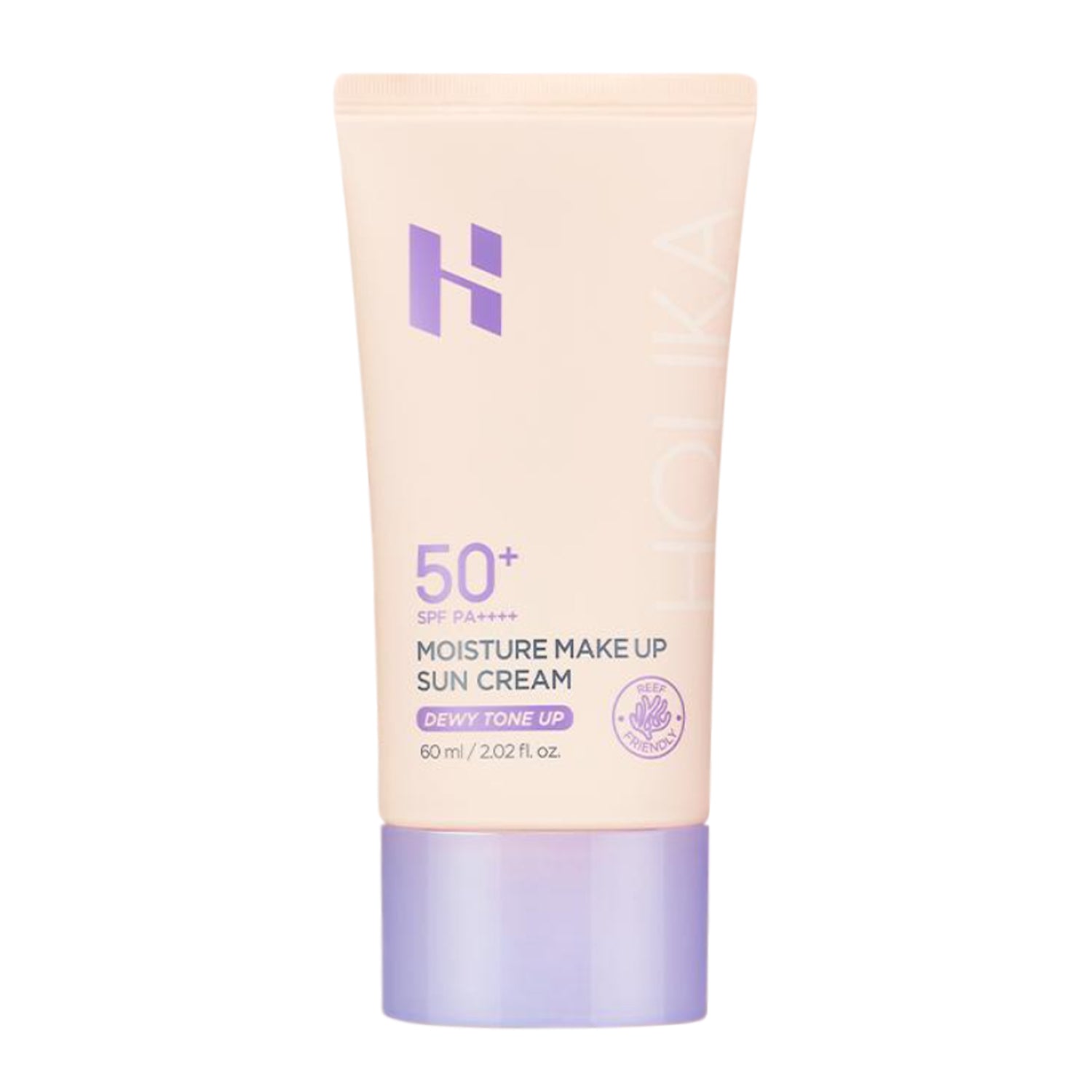 Holika Holika Holika Holika Moisture Make Up Sun Cream SPF50+ PA++++ 60ml 2ea - hydrating - front bottle shot