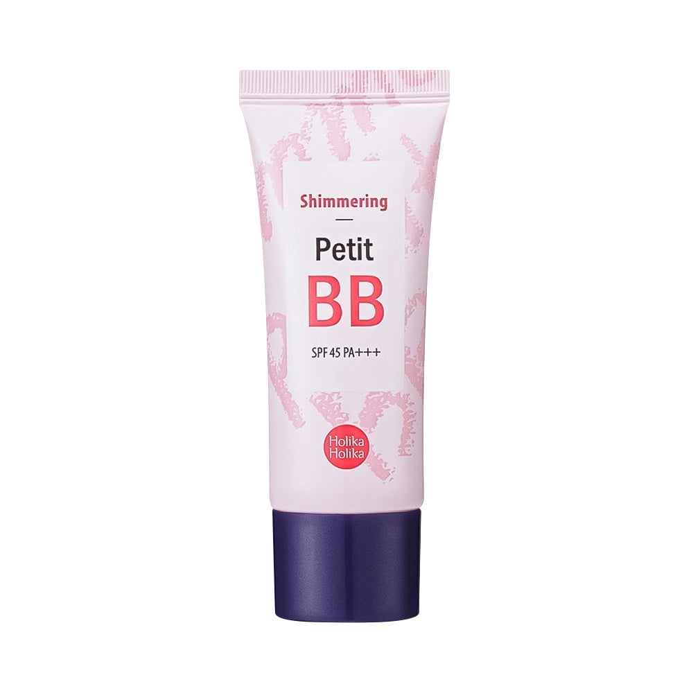 Holika Holika Holika Holika Shimmering Petit BB SPF45 PA+++ 30ml - hydrating - front bottle shot