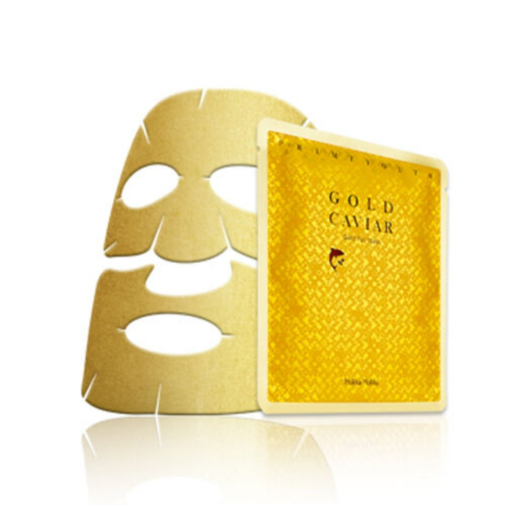 Holika Holika Holika Holika Prime Youth Gold Caviar Gold Foil Mask - hydrating - front bottle shot