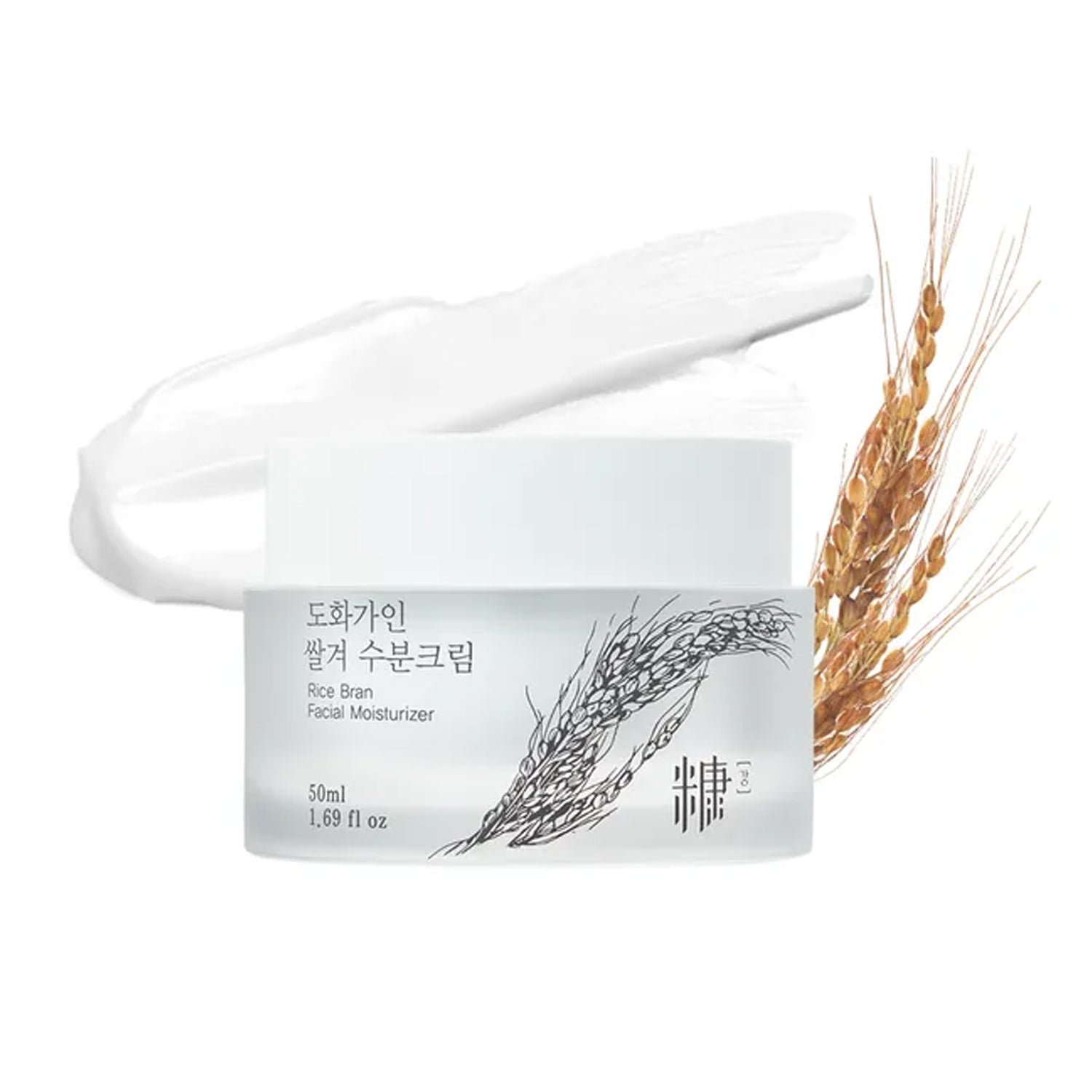 House of Dohwa House of Dohwa Rice Bran Facial Moisturizer 50ml - hydrating - front bottle shot