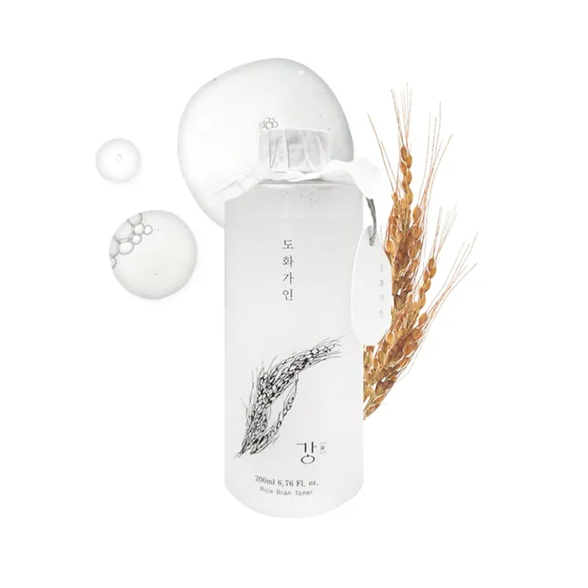 House of Dohwa House of Dohwa Rice Bran Toner 200ml - hydrating - front bottle shot