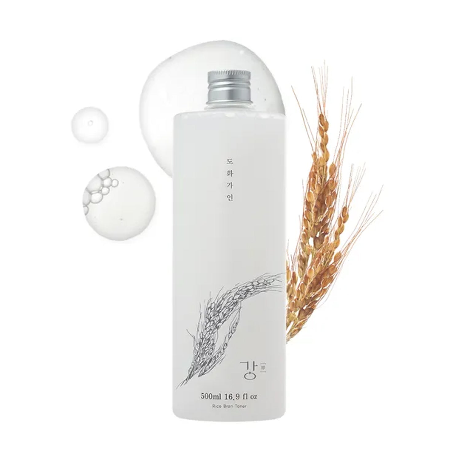 House of Dohwa House of Dohwa Rice Bran Toner 500ml - hydrating - front bottle shot
